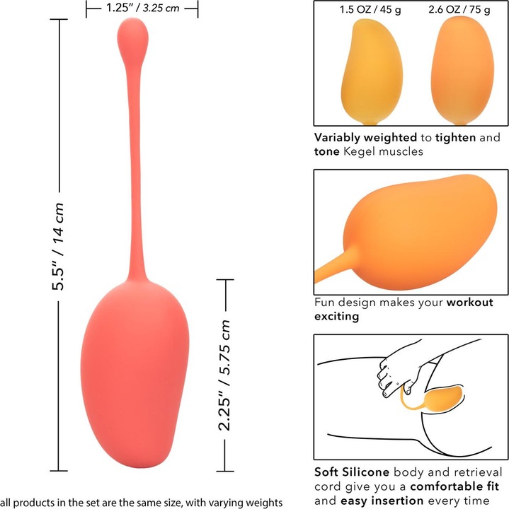 Immagine prodotto CalExotics Set di allenamento a cono Mango