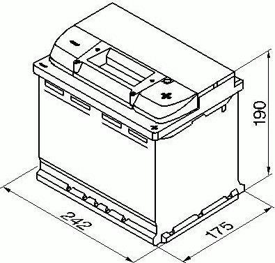 Immagine prodotto Bosch Automotive S4 005 (12 V, 60 Ah, 540 A)