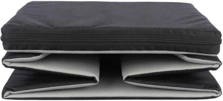 Immagine prodotto Trixie Seggiolino auto 45 × 28 × 40 cm, Nero/Grigio (Cane, Pieghevole, Lavabile)