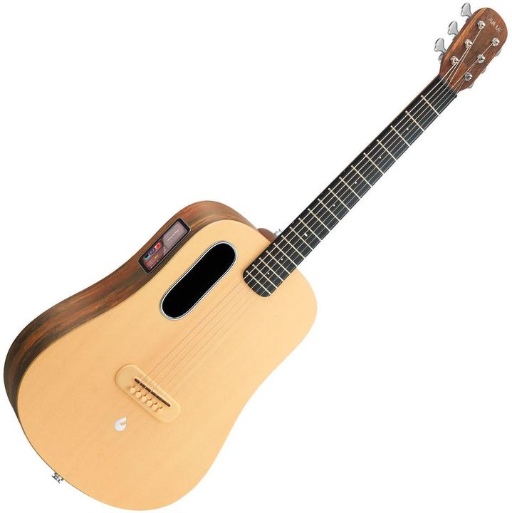 Actual product image Lava Music Guitar Spruce 36 inch Woodgrain Brown (Acoustic guitar, Body: Spruce (top), High pressure laminates (floor and frames))