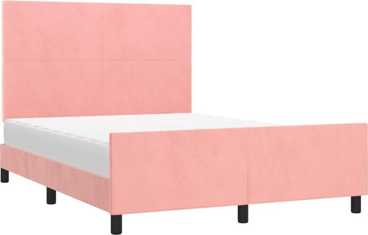 Image du produit vidaXL Bettgestell mit Kopfteil (140 x 190 cm)