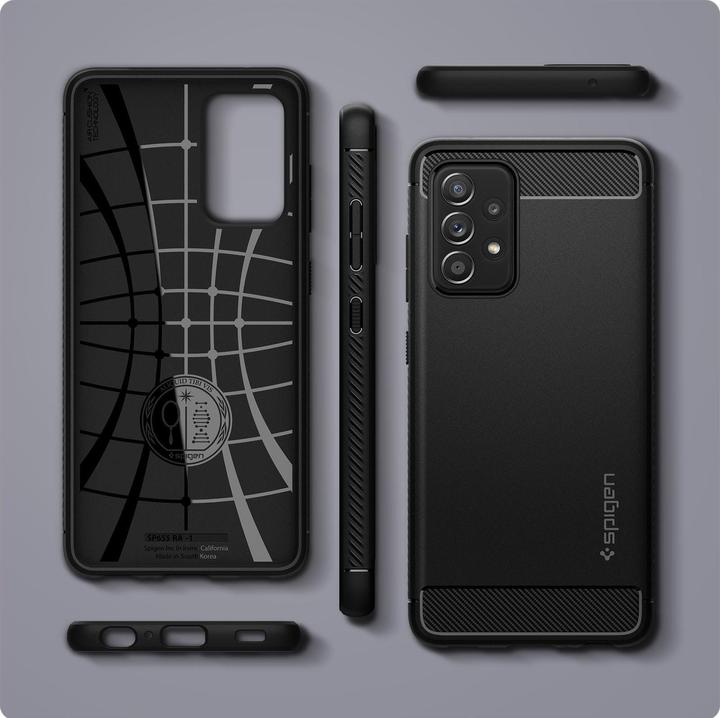 Actual product image Spigen Rugged Armor (Samsung Galaxy A52 5G, Samsung Galaxy A52)