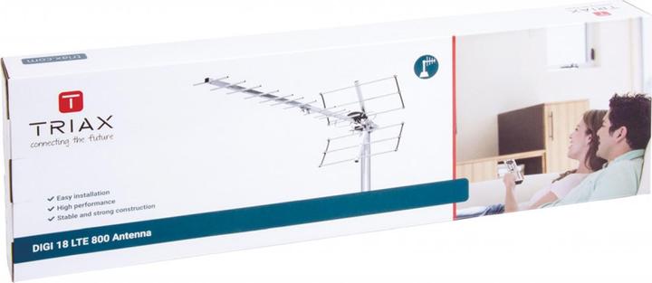Produktbild Triax DVB-T/T2 Aussenantenne 14 dB UHF, 18 elements UHF antenna Unparalleled gain (9739015442) (Parabolantenne, 14 dB, DVB-T / -T2)