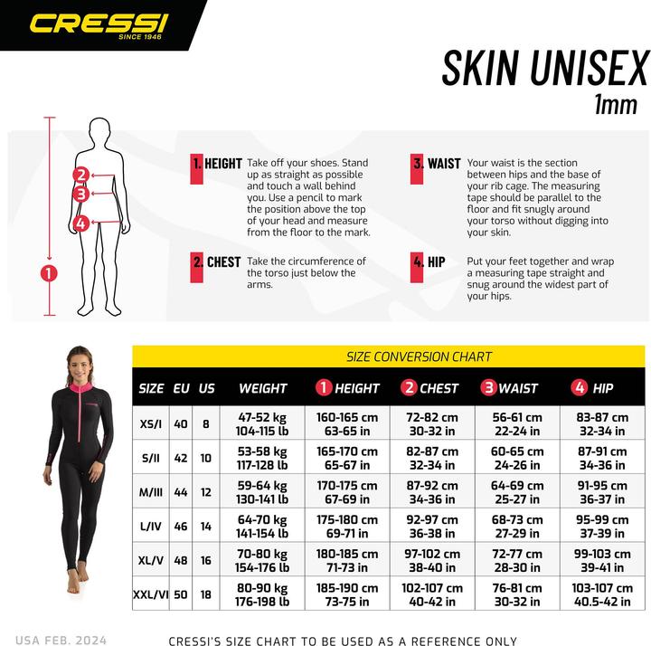 Productafbeelding Cressi Volledig lichaamspak (1 mm, M)