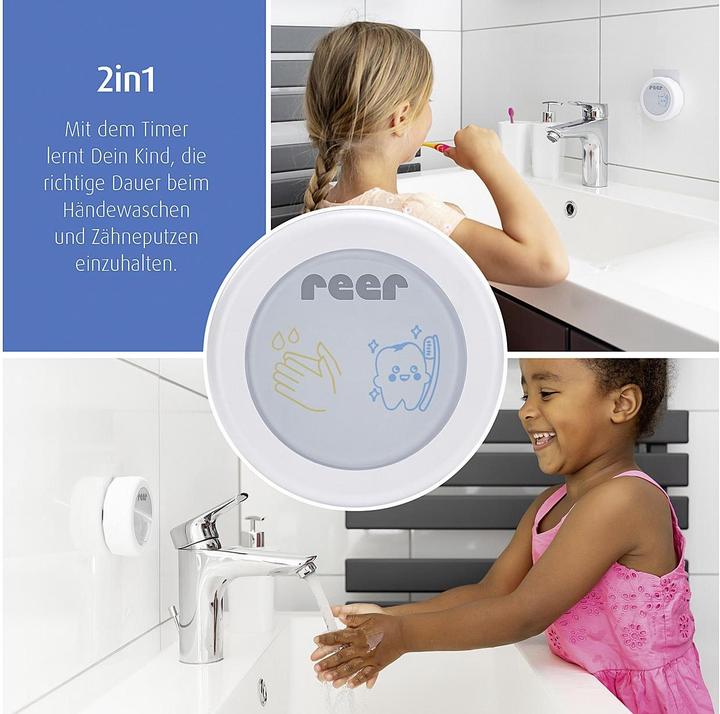 Immagine prodotto Reer Timer 2in1 per lavarsi le mani e lavarsi i denti