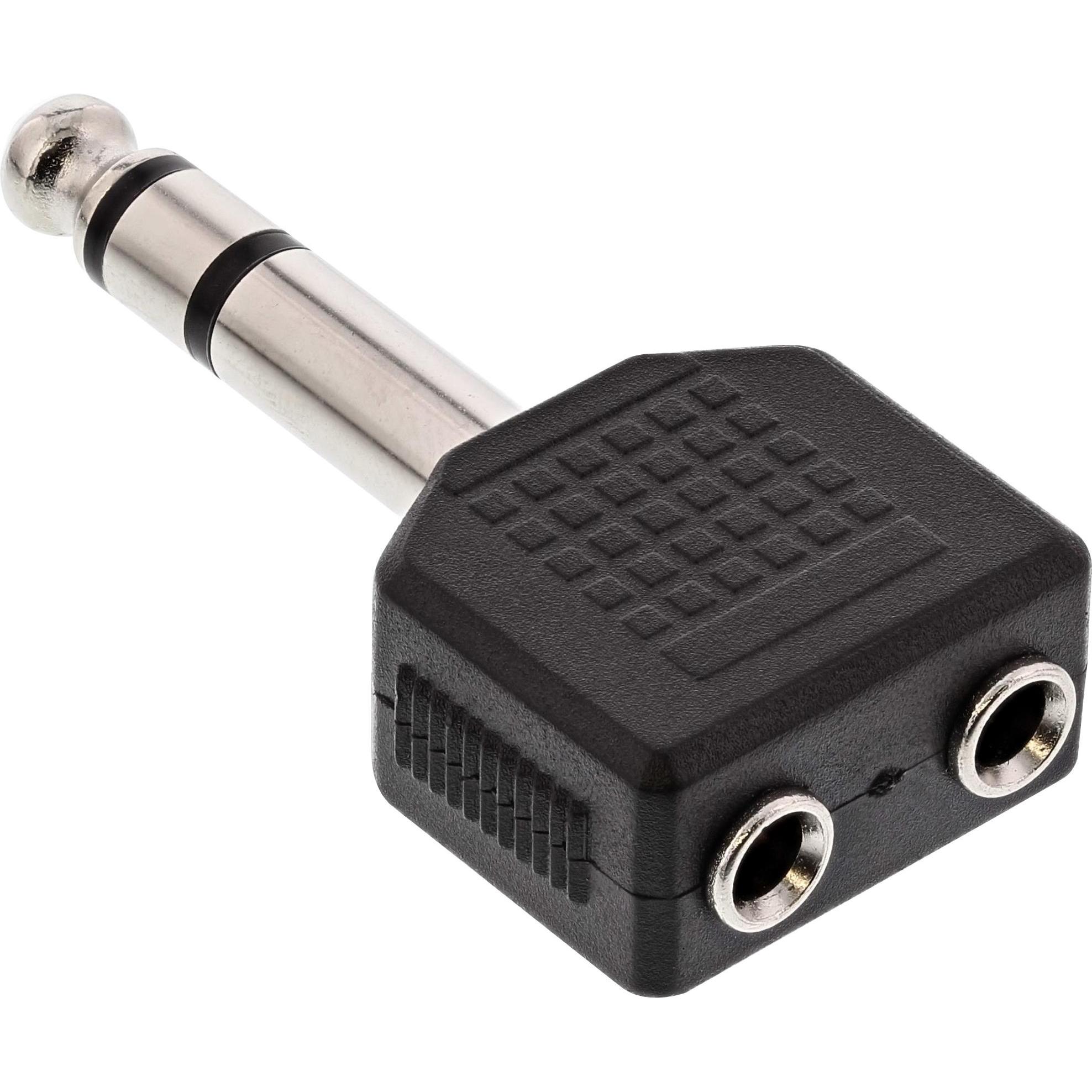 Thumbnail - InLine Audio Adapter (Klinkenadapter), Audio Adapter, Schwarz