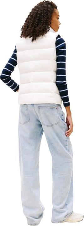 Actual product image Tommy Jeans Slim Zip Print Down Vest (S)