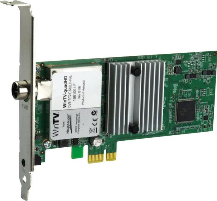 Hauppauge WinTV QuadHD (PCI-E x1, DVB-C, DVB-T, DVB-T2)