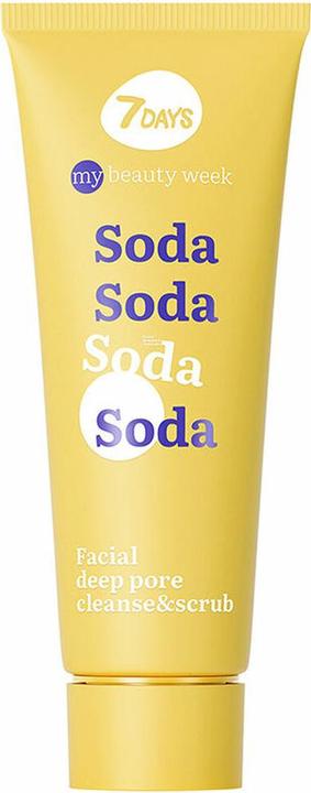 Produktbild 7Days Gesichtspeeling mit Soda, Zink und Vitamin C Pflegendes Hautpeeling mit Fruchtextrakten (Reinigungspeeling, 80 ml)