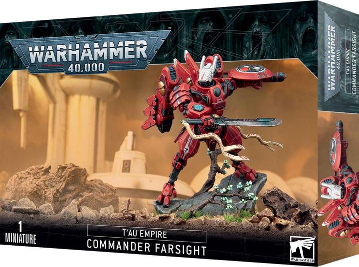 Immagine prodotto Games Workshop Warhammer 40k - Comandante dell'Impero T'au Farsight (Materiale sintetico)
