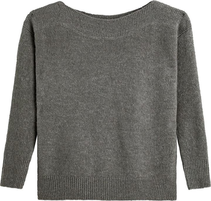 La Redoute Collections Pullover aus meliertem Grobstrick (XXL)