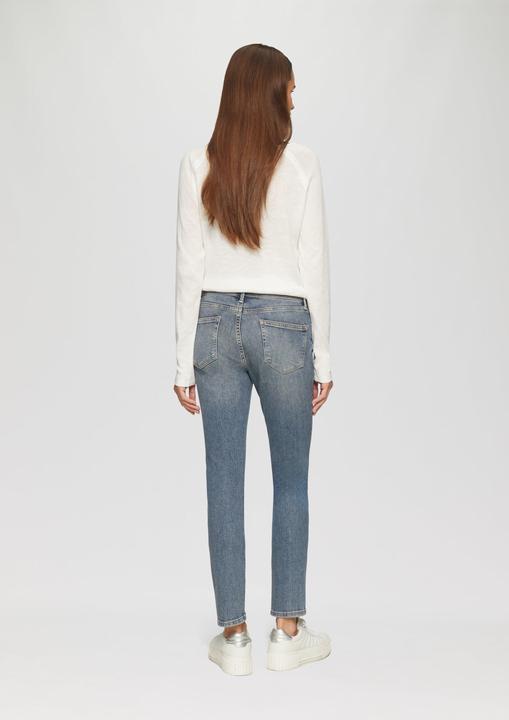 Actual product image S.Oliver Jeans-Hose Jeans Betsy / Slim Fit / Mid Rise / Slim Leg / mit seitlichem Nahtdetail (34)