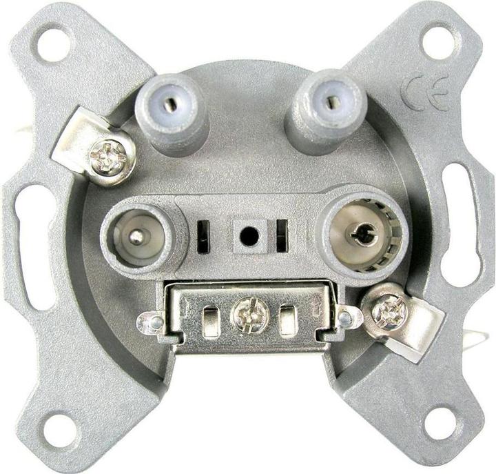 Image du produit Televes Boîtier d'antenne ADO 4N Boîtier de dérivation 4 trous TWIN SIMPLE (Prise antenne)