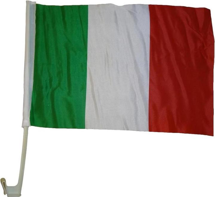 Produktbild trends4cents Autoflagge Italien 30 x 40 cm Auto Flagge Fahne Autofahne Fensterflagge Fanfahne