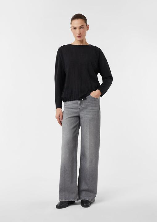 Produktbild Comma Sweatshirt Leichtes Sweatshirt im Fabric Mix (32)