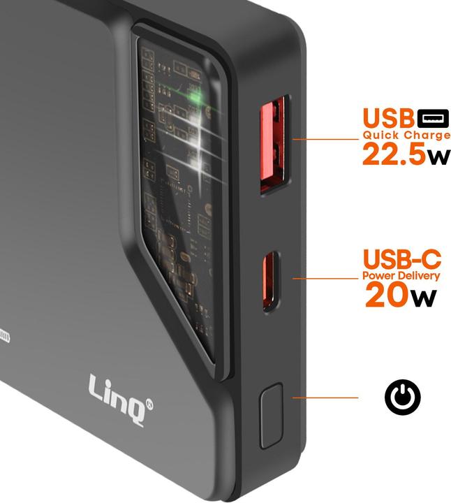 Actual product image LinQ BW15806 15,000mAh MagSafe Powerbank (15000 mAh)