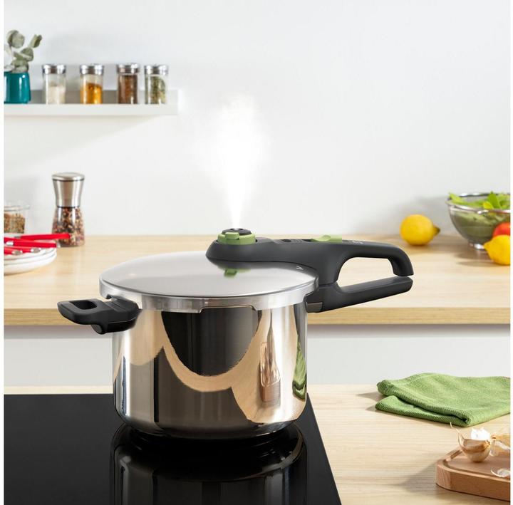 Produktbild Tefal Secure Trendy Schnellkochtopf (22 cm, Kochtopf, Edelstahl)