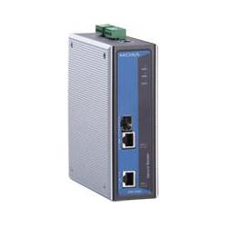 Moxa EDR-G902 - Router - GigE - an DIN-Schiene, Netzwerkadapter, Grau