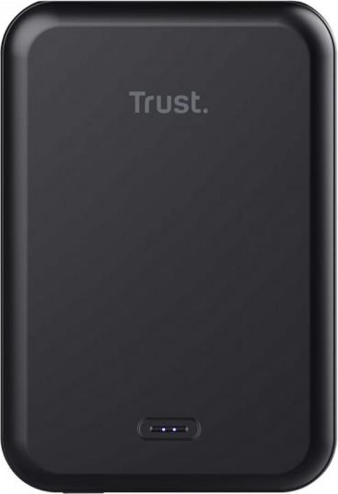 Actual product image Trust Magno Lithium Polymer (LiPo) Wireless charging Black (5000 mAh, 15 W, 18.50 Wh)