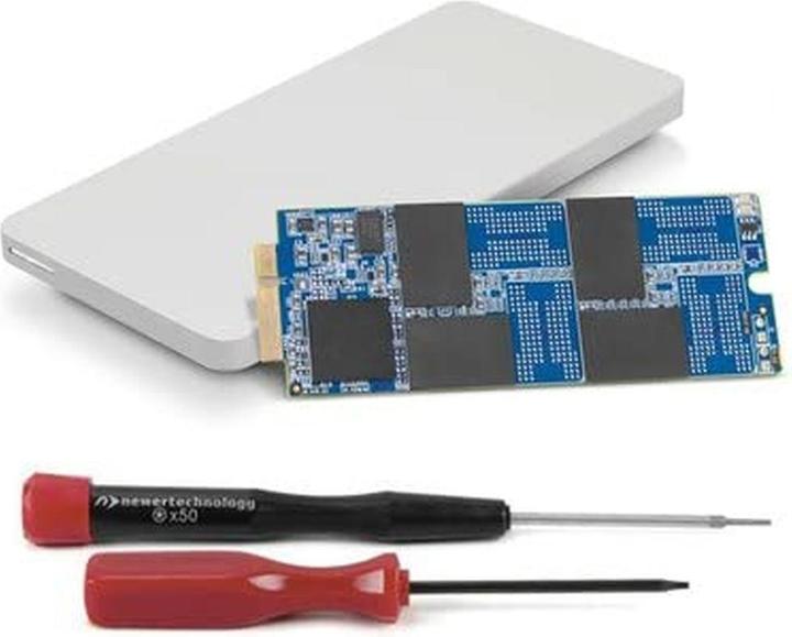 Image du produit OWC Aura Pro 6G - 1000 Go - M.2 - Micro USB B - 3.2 Gen 1 (3.1 Gen 1) - 530 Mo/s - S (1 To)