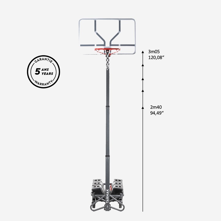 Actual product image Tarmak B500 Easy Box