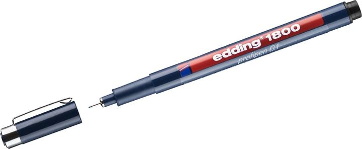 Actual product image Edding Professional tips 1800 (Black, 1 x)