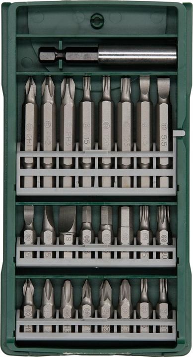 Produktbild Bosch Zubehör Mini-X-Line-Schrauberbit-Set, 25-teilig (Innensechskant, Kreuz Pozidriv PZ, Innensechsrund TX, Innenvierkant)