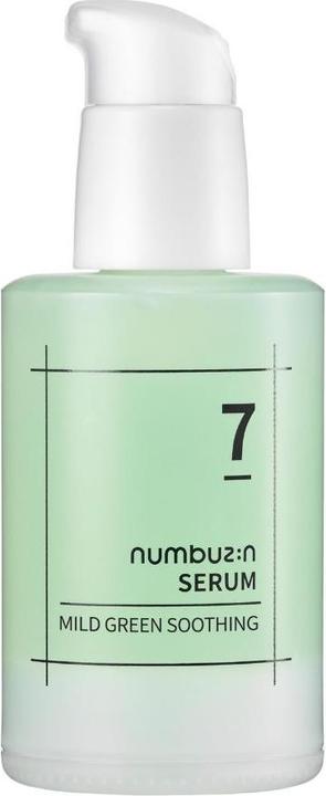 Actual product image Numbuzin No.7 Mild Green Soothing Serum for Acne-prone Skin and Sensitive Redness 1.69 fl oz (50 ml)