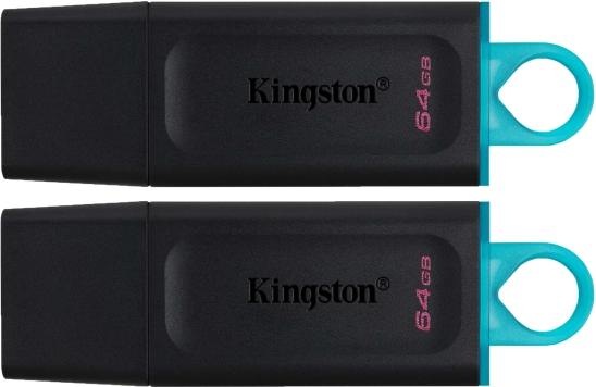 Actual product image Kingston DateTraveler Exodia M (2-pack) (64 GB, USB-A, USB 3.2)