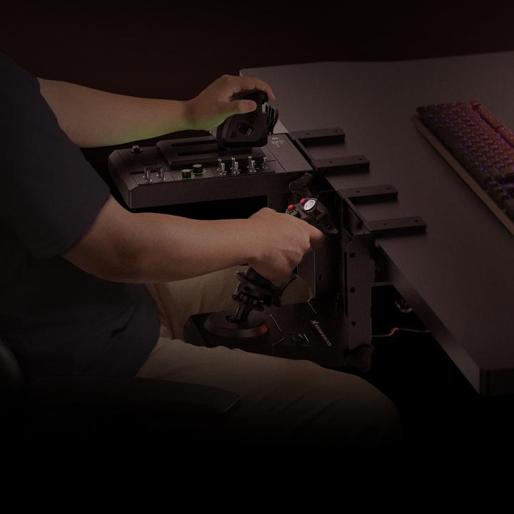 Image du produit HORI HOTAS Flight Control System & Mount (noir, pour PC) (PC)