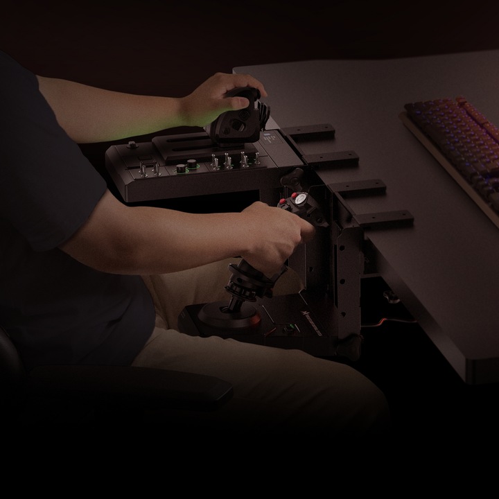 Immagine prodotto HORI Sistema di controllo del volo e supporto HOTAS (nero, per PC) (PC)
