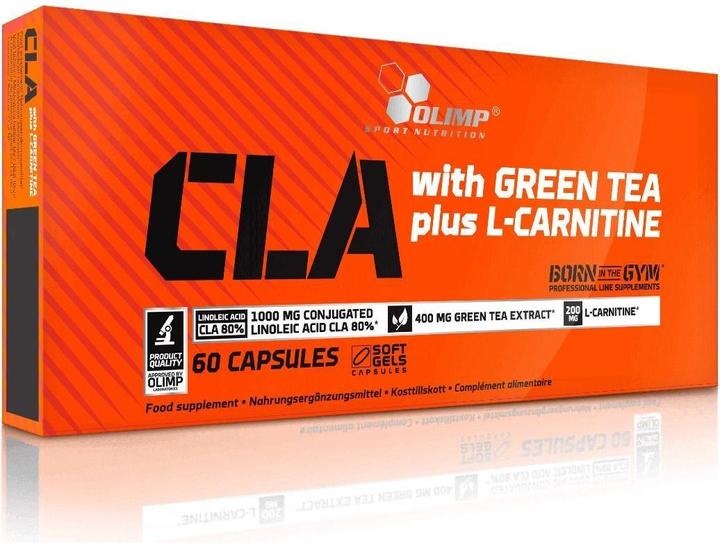 Olimp Sport Nutrition CLA & Green Tea Plus L-Carnitine Sport Edition (60 capsules) (60 pièce(s), Capsules)