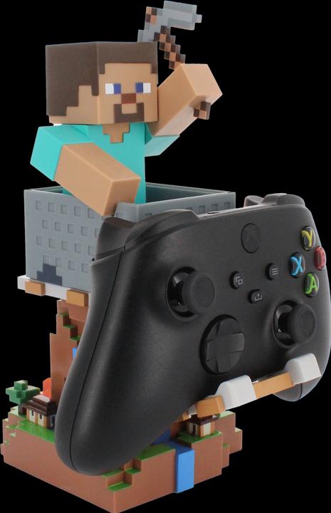 Image du produit Exquisite Gaming Cable Guys R.E.S.T - Minecraft - Steve Support pour Téléphone et Manette (PS5)