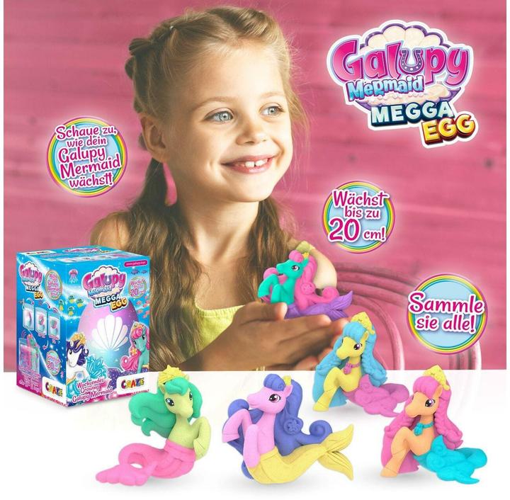 Produktbild Craze Megga Egg Galupy Mermaid