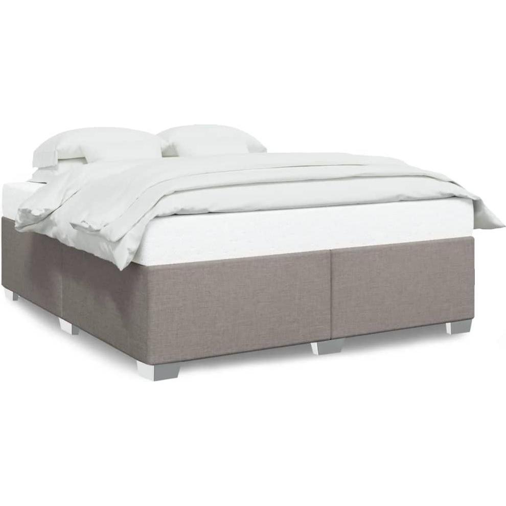 VidaXL, Bett, Bettgestell ohne Matratze Stoff (180 x 200 cm)