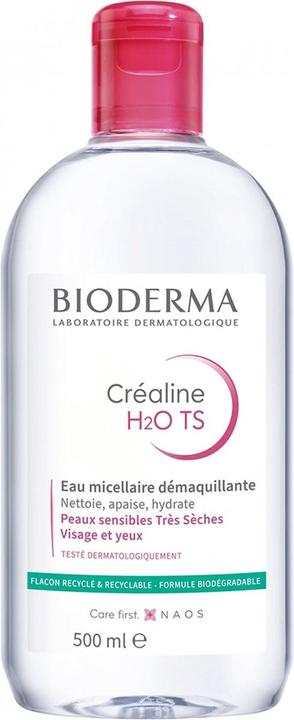 Image du produit Bioderma Créaline H2O TS (Eau micellaire, 500 ml)