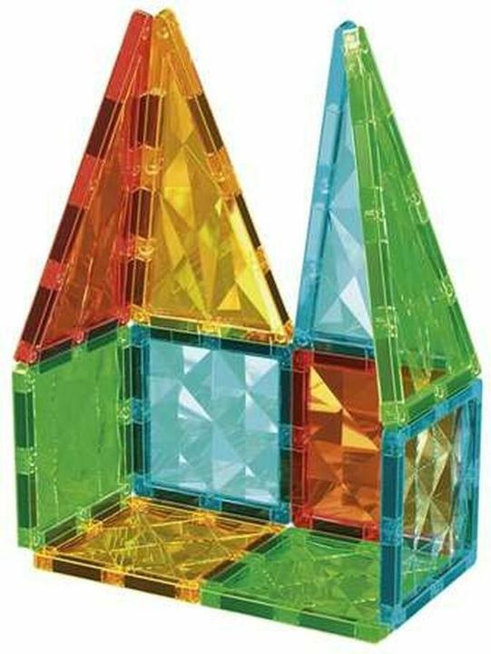 Actual product image Geomag Magnetic Tiles Gems