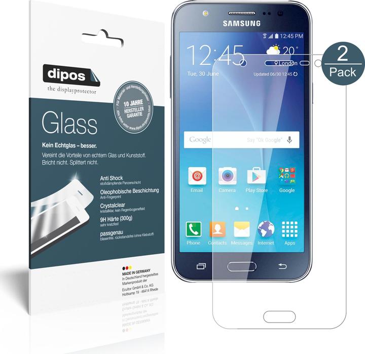 Produktbild Dipos Displayschutz Anti-Shock (1 Stück, Samsung Galaxy J5)