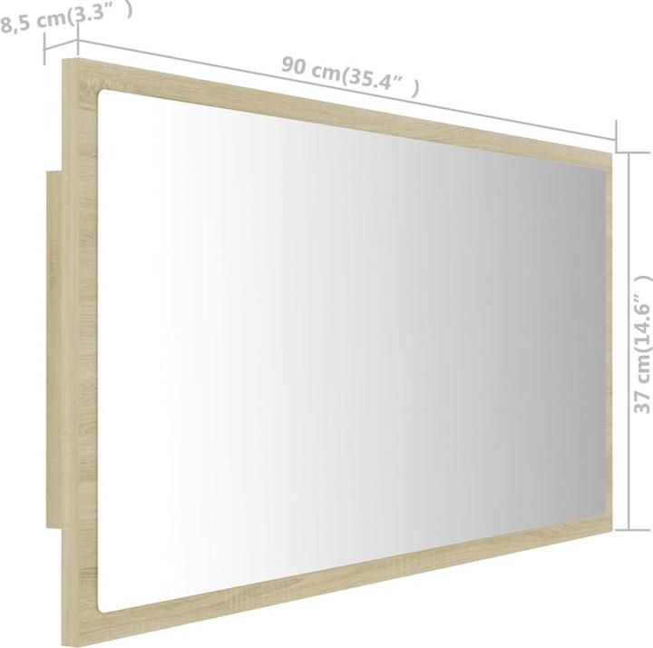 Immagine prodotto vidaXL Spiegel (8.50 x 37 cm)