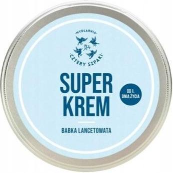 Actual product image NoName Super Cream Babka Lancetowata 100ml Mydlarnia Cztery Szpaki (Body cream, 100 ml)