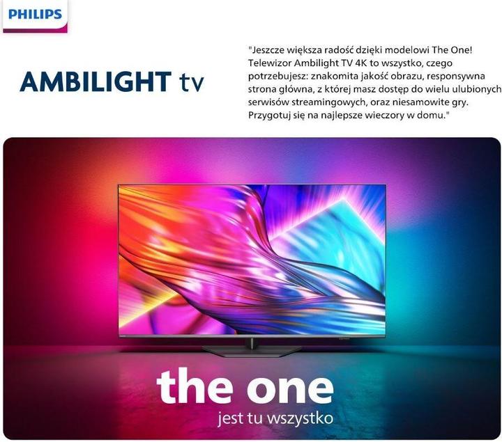 Immagine prodotto Philips TV 55PUS8919/12 (55", LED, 4K, 2024)