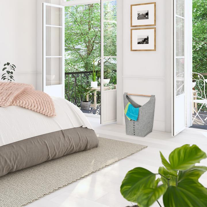 Actual product image Relaxdays Laundry bin (50 l)