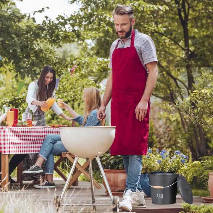 Produktbild Relaxdays Ascheeimer