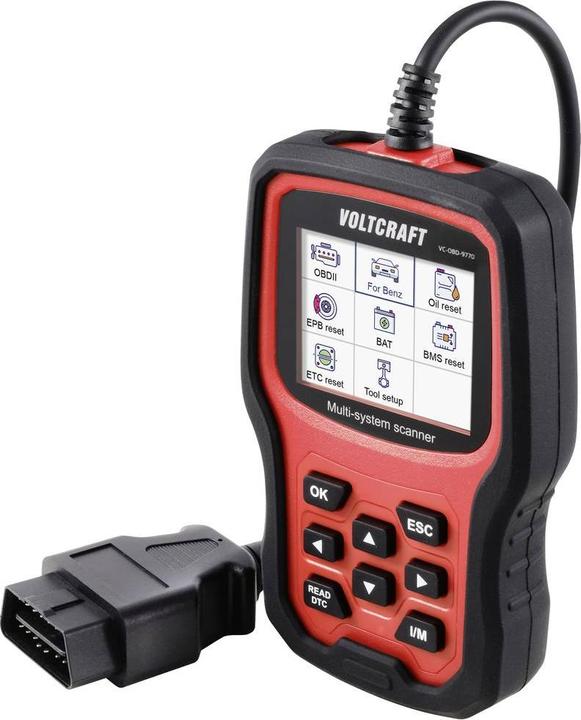 Produktbild Voltcraft VC-OBD-9770 OBD II Diagnosetool VC-14616095