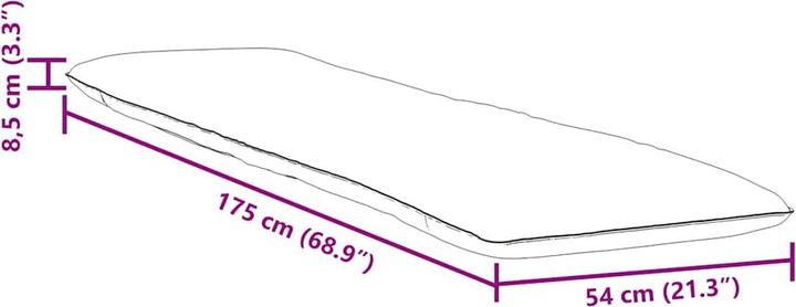 Immagine prodotto vidaXL Sonnenliege (175 cm)