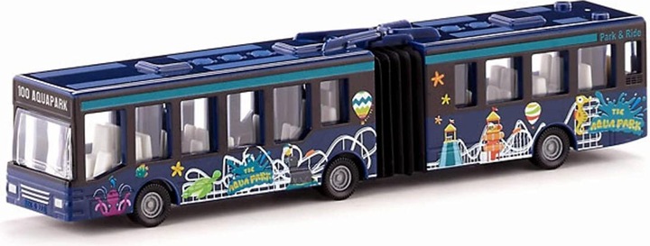 Actual product image Siku Articulated bus