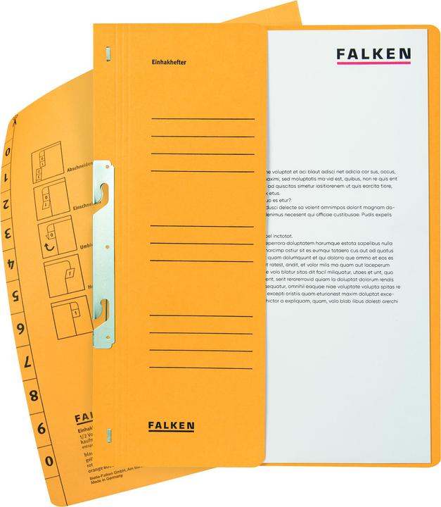 Image du produit Falken Classeur à levier 1/2 couvercle (A4, 1 x)