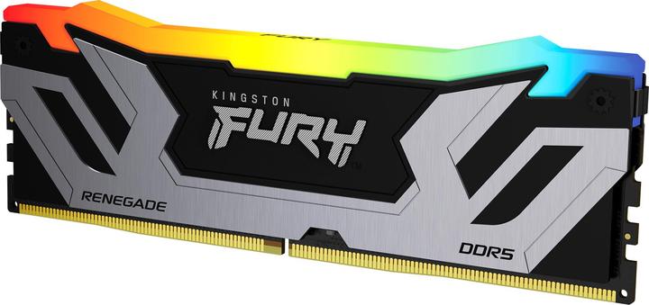 Actual product image Kingston 48GB 8800MT/s DDR5 CL42 CUDIMM Kit of 2 FURY Renegade RGB Silver (2 x 24GB, 8800 MHz, DDR5 RAM, CU-DIMM)