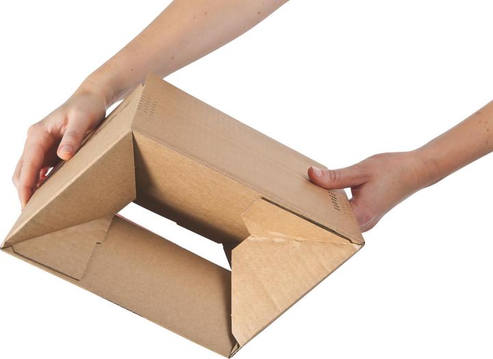 Produktbild Colompac Schachtel Blitzboden braun (1x)