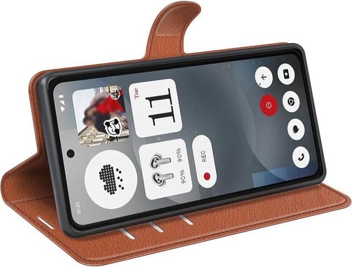 Produktbild Cover-Discount Nothing Phone (3a) - Leder Etui Hülle (Nothing Phone (3a))